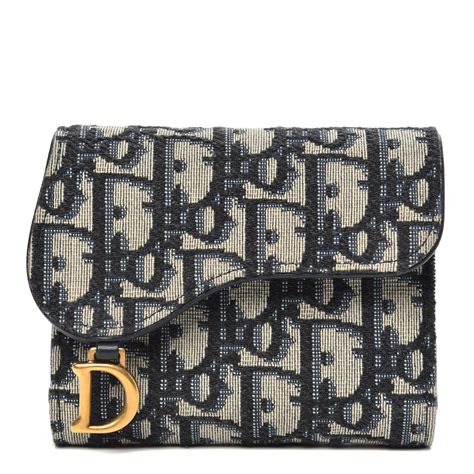 saddle dior wallet